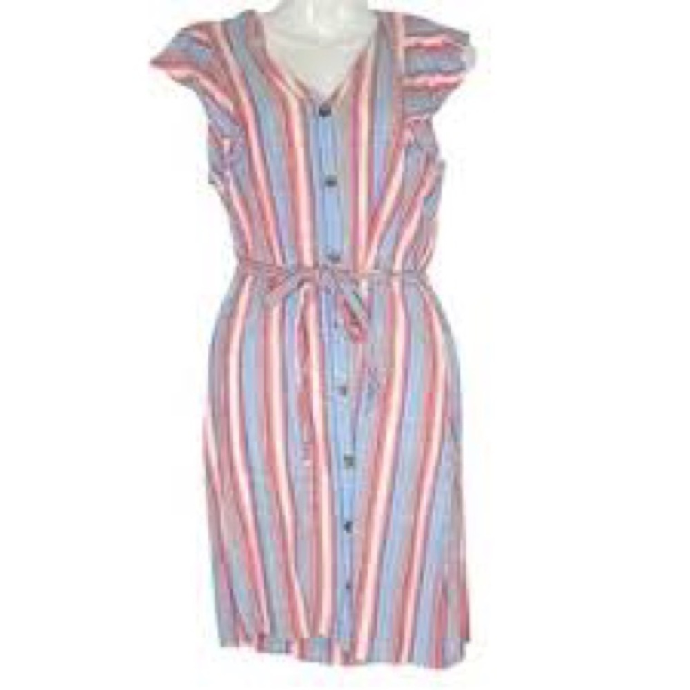 Elle Button Up Midi Dress